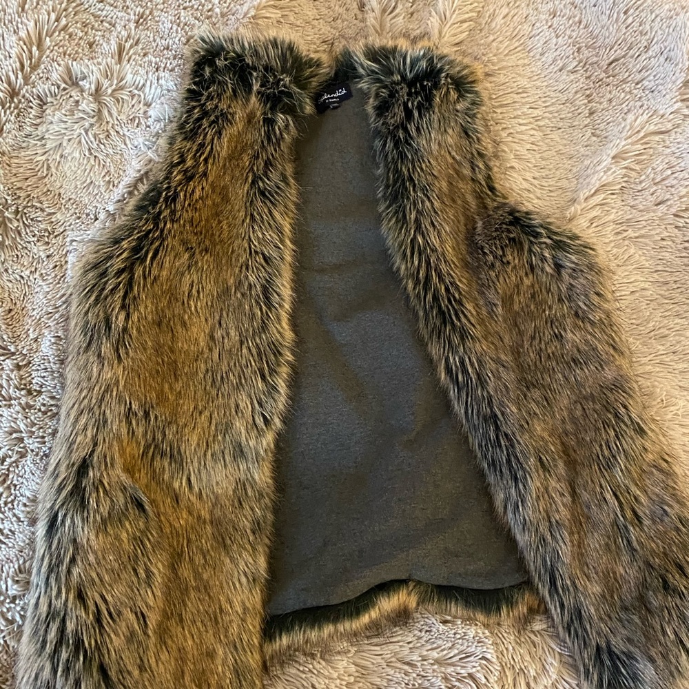 Splendid Faux Fur Vest